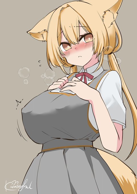 お嬢様は成長期。ブラのホックが壊れて一日そわそわしながら過ごすはめになる #幾望ヶ丘学園 