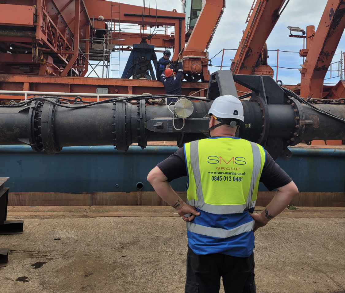 SMarineServices's tweet image. #dredger #refits - one of our many service offerings. #shipcare #wecare.