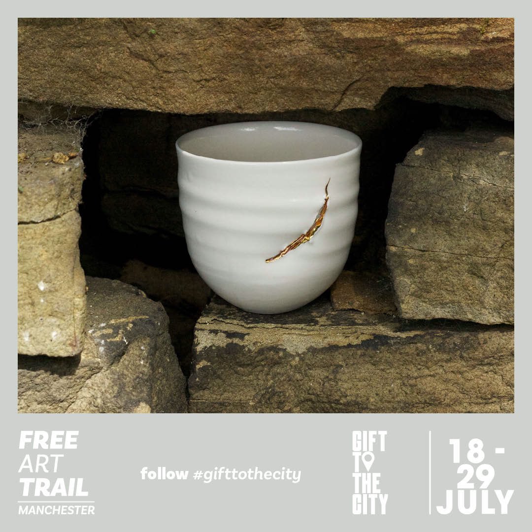 PassionArtTrail's tweet photo. A week today, 19/7/22 we will begin to place 240 free gifts to find in Manchester City centre from ceramicist @rachelhoceramic and artist &amp; designer @MicahPurnell

pls RT

Follow #gifttothecity https://t.co/fs7sz4jc2d