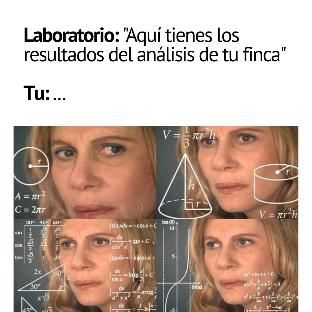 ¿No entiendes los resultados de tus análisis? 🧐

En #Moprilab siempre traducimos los resultados de los análisis para que entiendas perfectamente lo que significan.

¡Además! te ofrecemos recomendaciones para la mejora de ratios en tu finca 💚