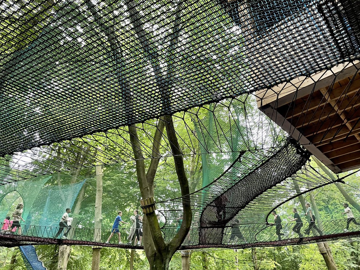 Tyntesfield_MS's tweet photo. A fab time up in the trees at Tree Top Nets. Expect some achey muscles in the morning!! https://t.co/AeAHJ4AncY