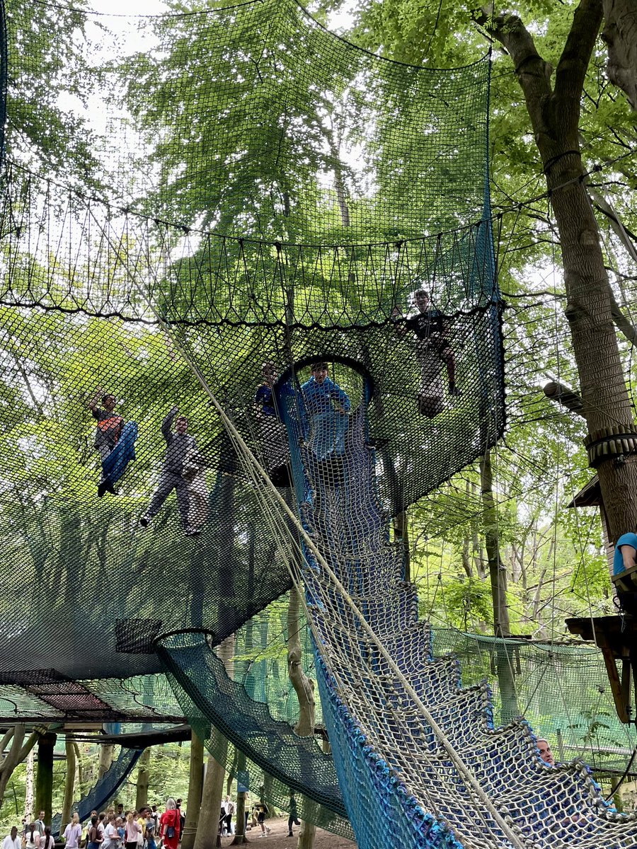 Tyntesfield_MS's tweet photo. A fab time up in the trees at Tree Top Nets. Expect some achey muscles in the morning!! https://t.co/AeAHJ4AncY