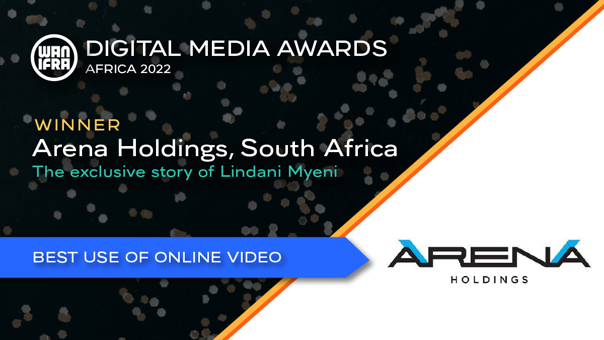 Best use of Online Video winner for #DMAfricaAwards22 goes to.... Arena Holdings