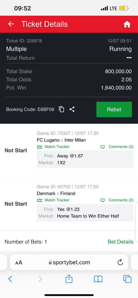 NeroTipz's tweet photo. Follow me,
#2_ODDS
let's win guys πͺ https://t.co/AkWpV8l1PD