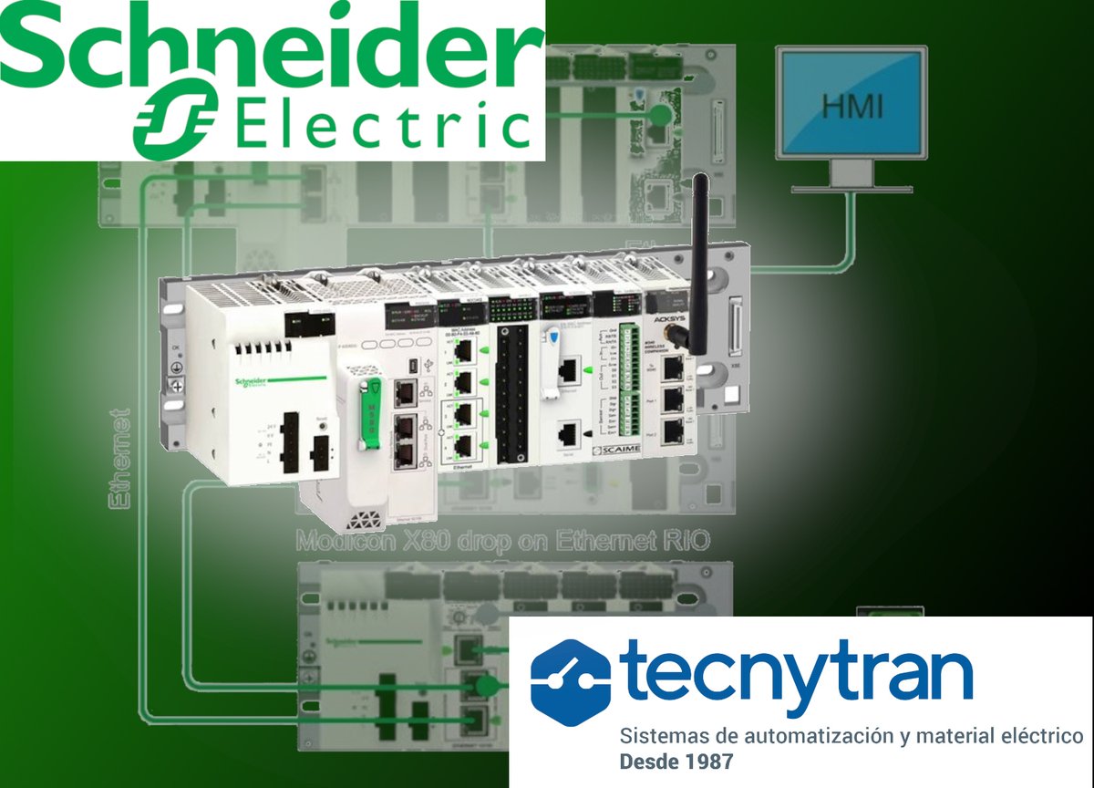 tecnytran's tweet photo. ℹ En Tecnytran, queremos ofrecerte nuestra amplia experiencia tanto en el campo de la programación, como en la distribución de todo tipo de PLCs 💪

Hoy  os dejamos un análisis del 🔹 Modicon M580 de Schneider Electric 🔹en nuestro blog.

👉 https://t.co/vapMXD2HzY https://t.co/CDYdliy6gM