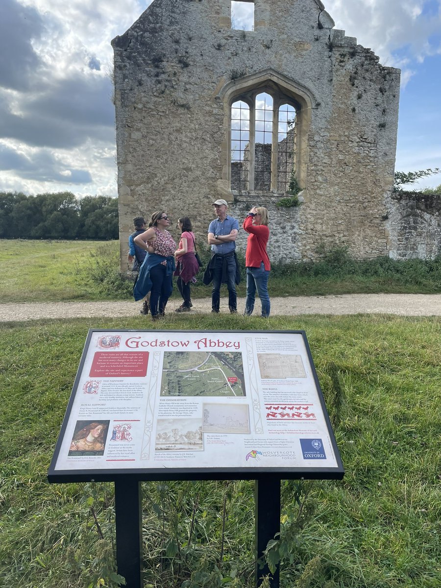 Helping to plan our next team meeting today.  Last summer we looked at the use of heritage interpretation panels to tell the story of a place to local communities.