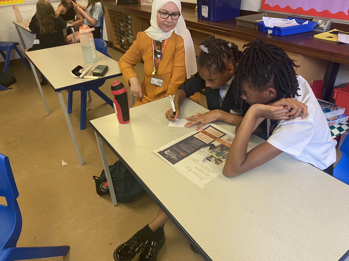 sw_maths's tweet photo. Our year 7s were thrilled and inspired in their decoding activities displaying their intellectual virtues @sw_maths @ACOJeffries @SpringwestY7 @SpringwestA #characterday #mathsrules https://t.co/MqBJrBJh7f