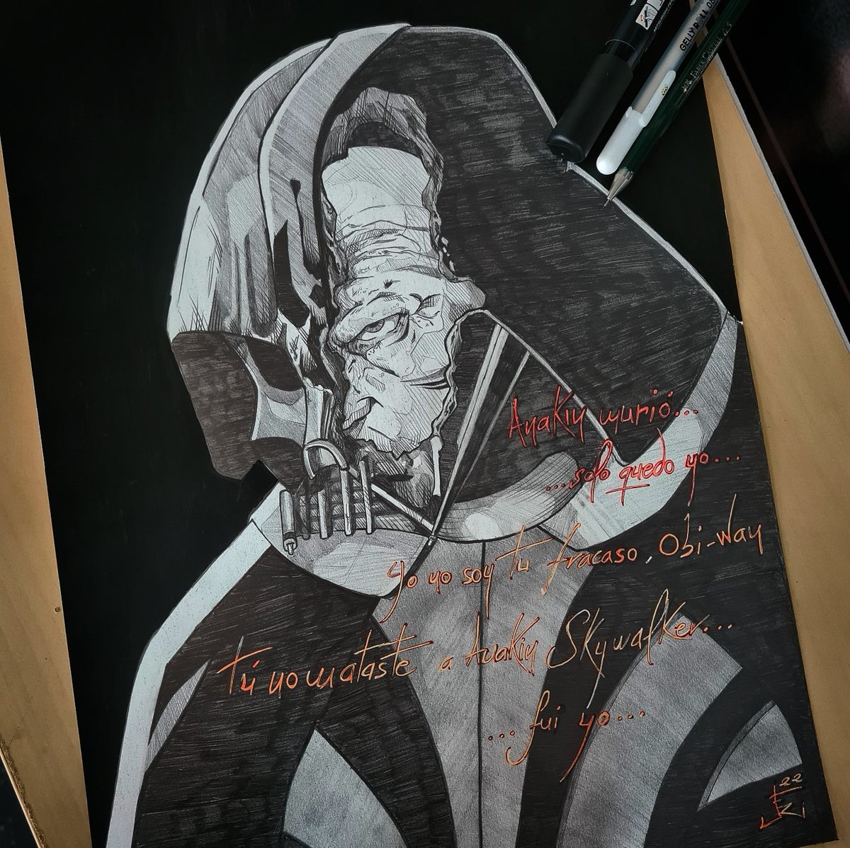 javierdfr's tweet photo. ...solo quedó yo...

Aquí está terminado! Después de un pozo de horas por fin lo terminé.✏️
Espero que os guste🤘🏼
Si le dais mg y rt tendréis mi amor eterno!😊 https://t.co/EzRQ8Dw2a0