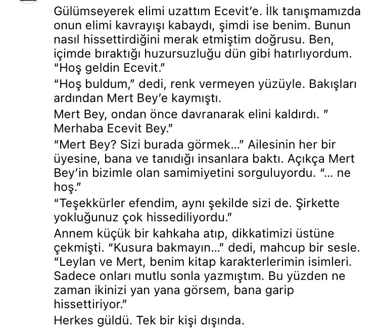 Ecevit şimdi gidip ağlayarak o kitabı okuyabilirsin. #üveyplanlar