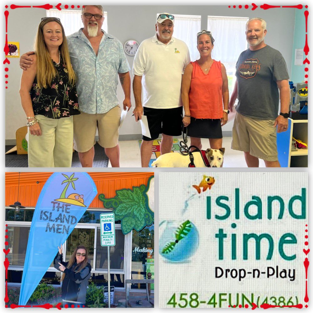 Loved brainstorming w/ The Island Men at Island Time this morning on how we can wrap support around our #CBSeaStars in the upcoming school year!  #communitypartnerships #weloveourcommunity #5StarDifference