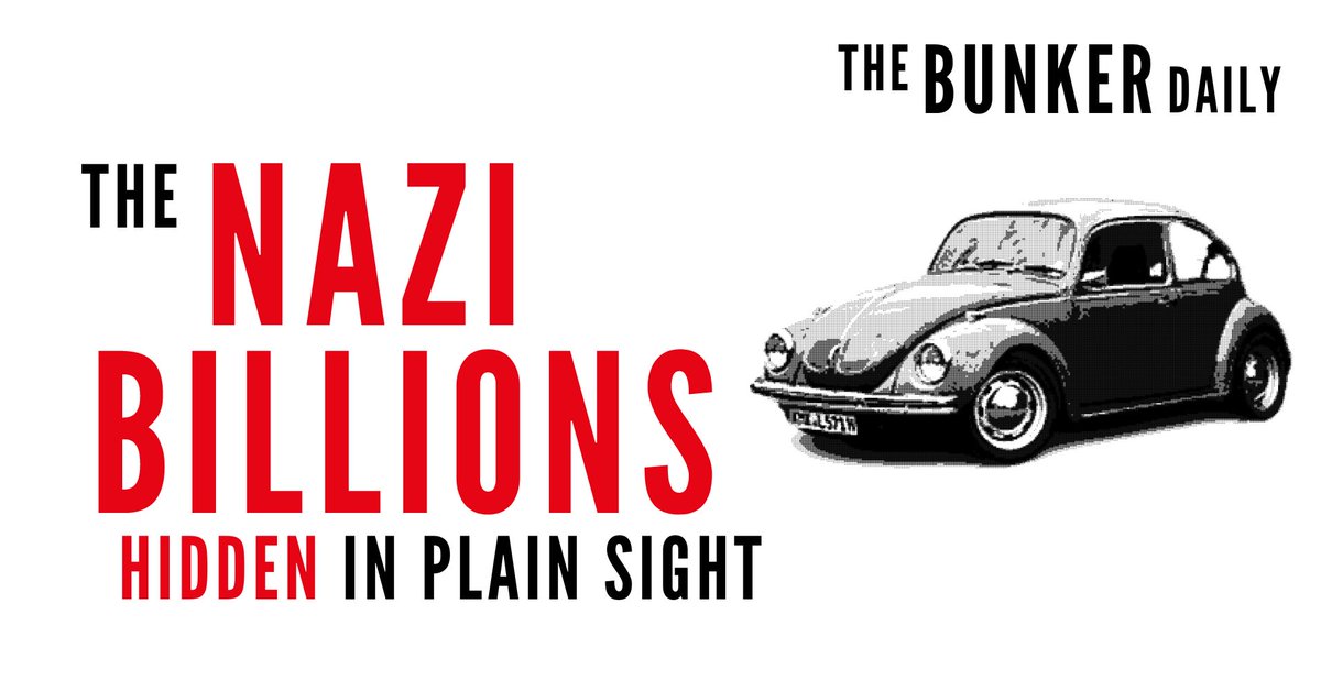 DAILY: BMW, Volkswagen, Allianz and Dr. Oetker are all household names, but how did these German businesses get to be so wealthy? Financial journalist @davidthejong talks to @jelsofron about his book, Nazi Billionaires, from World War II to today. Listen: kite.link/BK1407NaziBill…