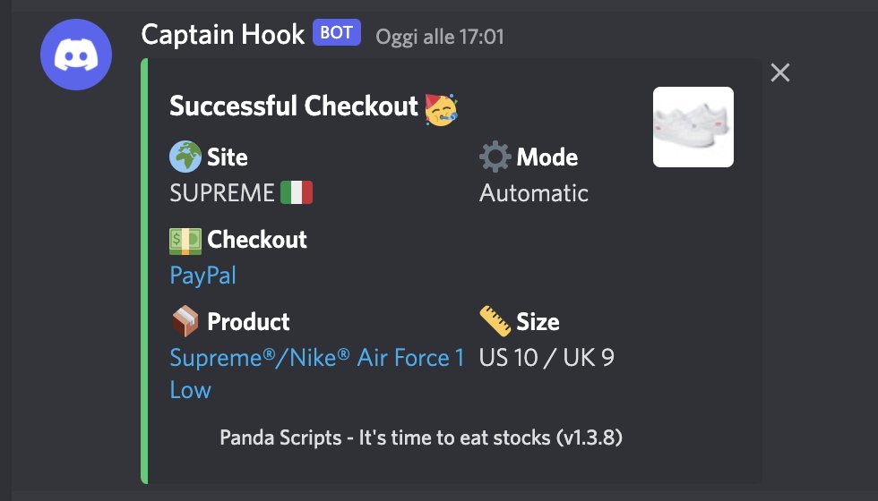 dann_matte's tweet image. first run with @PandaScripts 🐼

Cg: @closeoutmonitor 
Script: @PandaScripts 
B0t: @Hype_AIO @HypeRaffles_ 
Proxies: @BoilingProxies