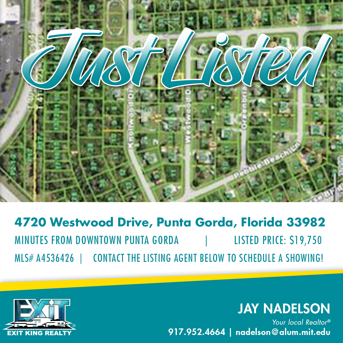 4720 Westwood Drive, Punta Gorda, Florida 33982
$19,750
Minutes from downtown Punta Gorda in Tee and green Estates, where you can experience waterfront dining, shopping, fishing, golfing, boating and more!
MLS Number: A4536426

#exitking #realty #puntagordarealtor