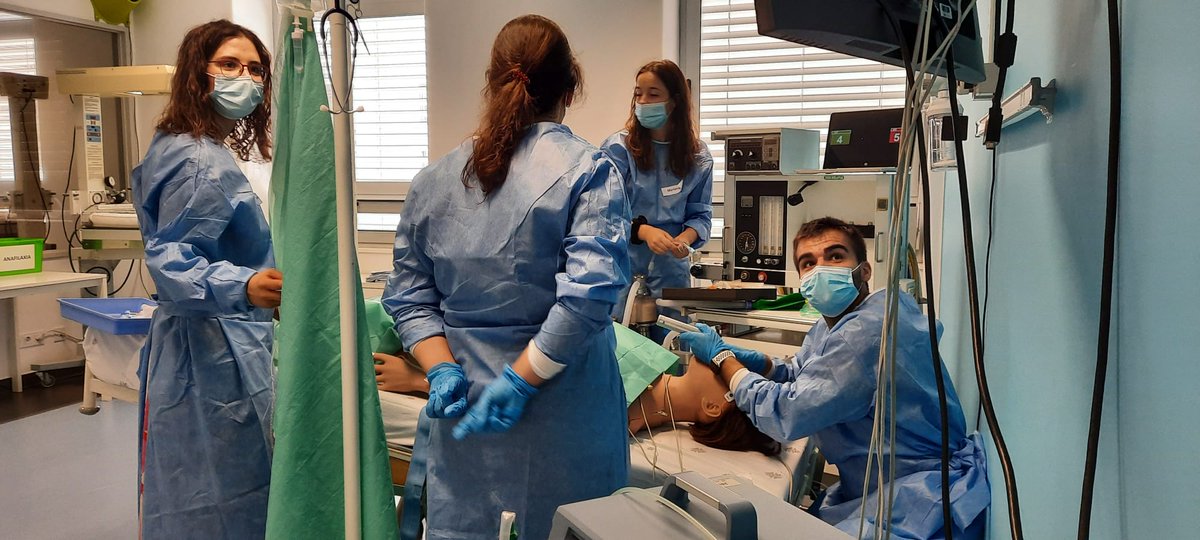 SIMFMUP's tweet image. A new edition of Obstetric Anesthesiology and Neonatal Resuscitation Course has begun.

@FMUPorto @UPorto