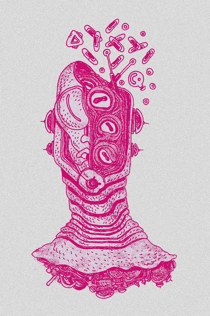 #PortfolioDay
I'm Luke, I love drawing chords, tubes, creatures and living machinery