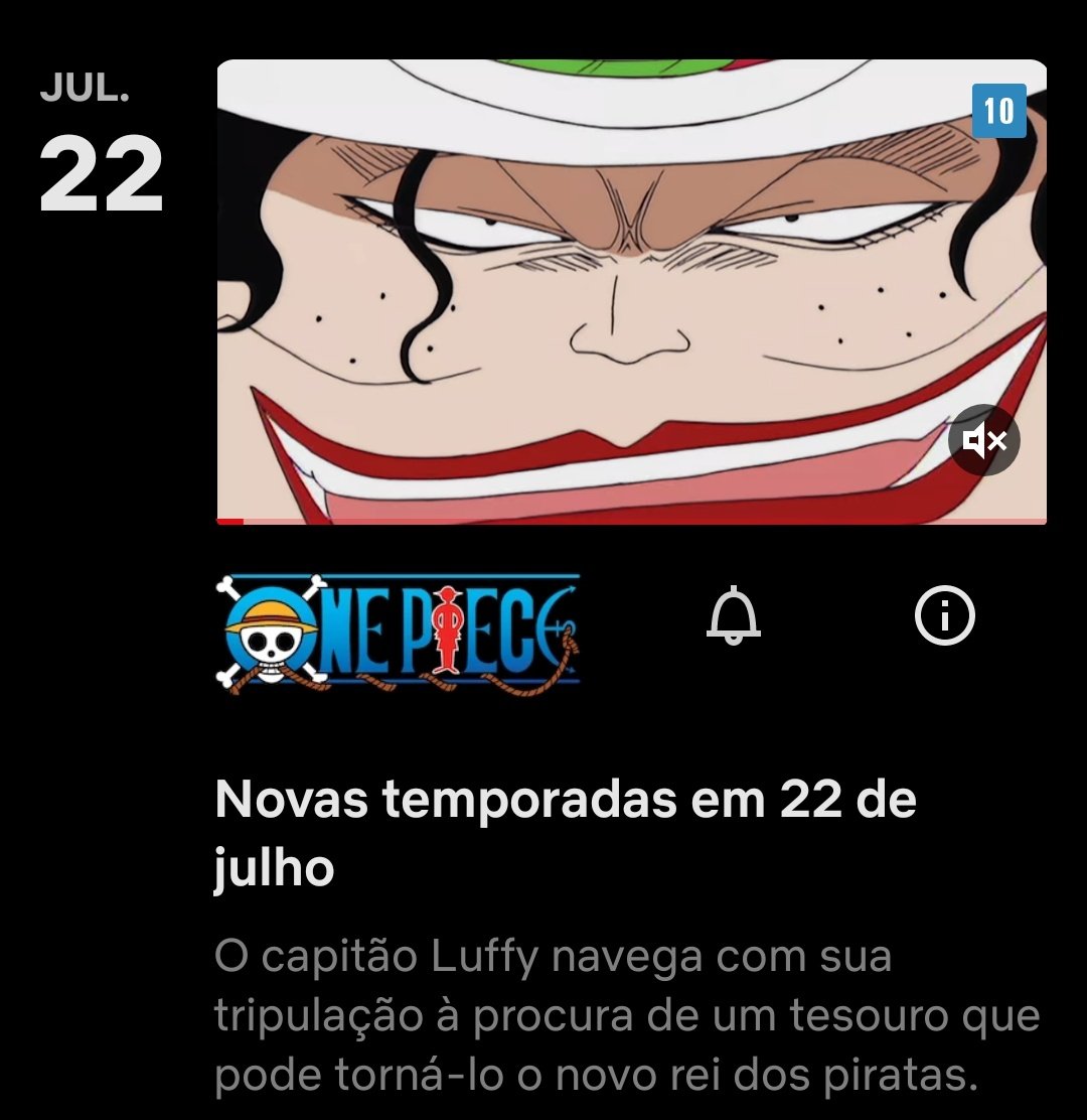 Portal Netflix BR  Fan Account on X: Os episódios de 264 a 325 de # ONEPIECE foram adicionados ao catálogo da @NetflixBrasil com dublagem em  Português (Brasil) Inclui todo o arco de