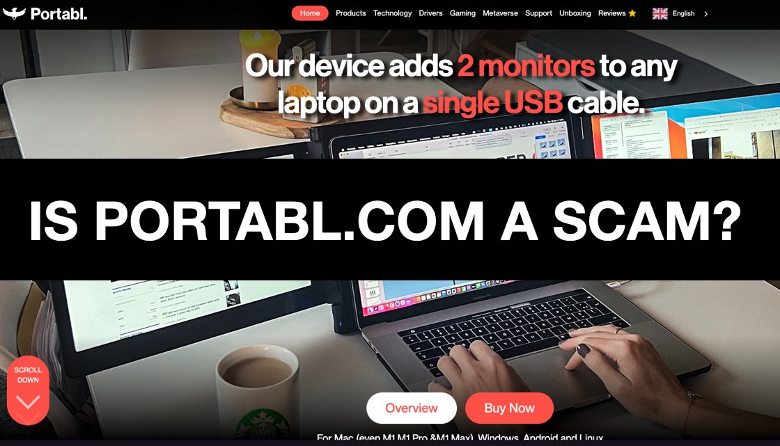 MarkLyford's tweet photo. Is @portabl a scam? >> https://t.co/SBh1CFIMMP https://t.co/lC9JfQ4vuK