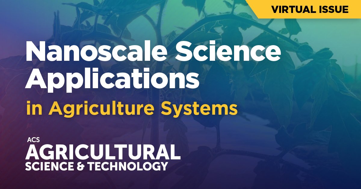 JAgFoodChem's tweet photo. Can nanoscience improve plant health? Explore the role of nanotechnology in sustainable agriculture in this recently published Virtual Issue from ACS Agricultural Science & Technology: https://t.co/bdG5CjHSdg #nanotechnology #agriculture #sustainability https://t.co/YupCCGdFxn