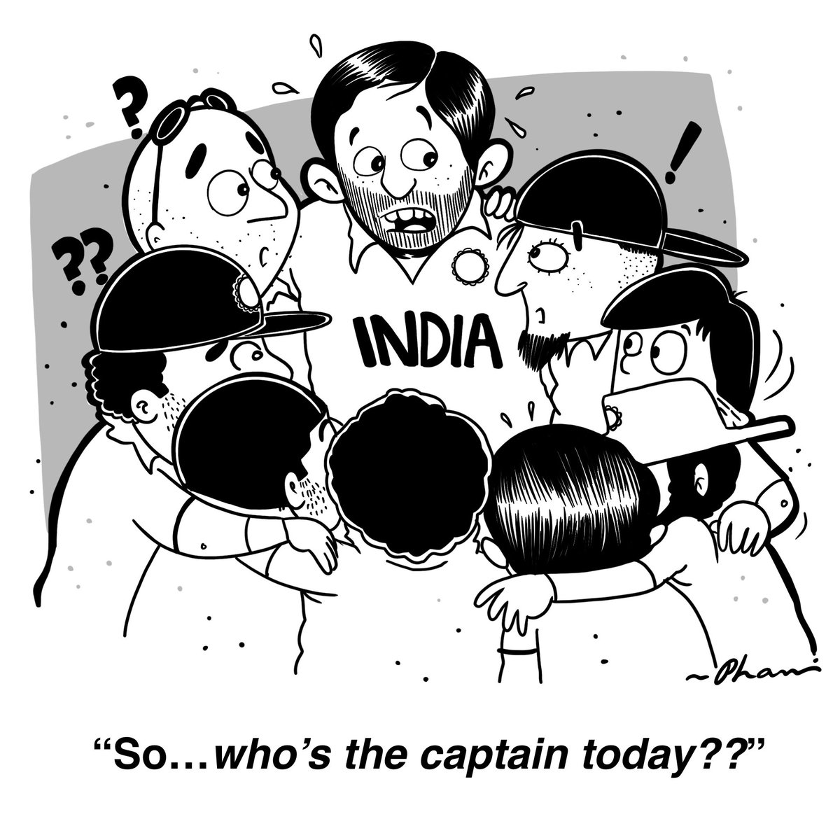 phani tetali (@happyanimator) on Twitter photo #india #cartoon #cricket #BCCI #india #cartoon #cricket #BCCI