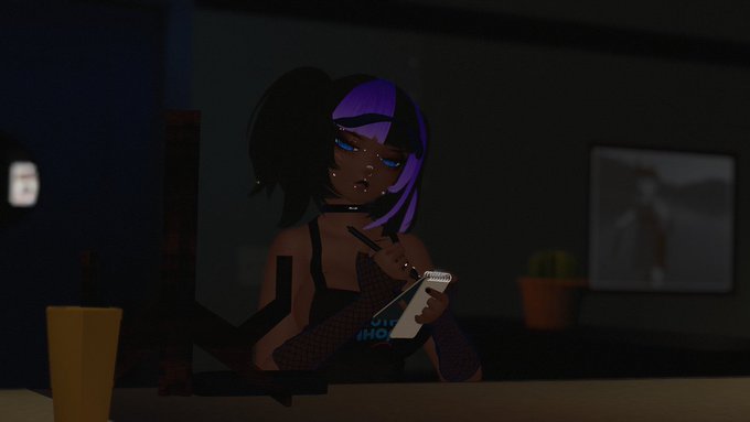 👿 Welcome To Goth IHop! 💀  (Whatever- 🙃) What can I get for you?  And for the last time, we are out of<a href="/tag/gothic"class="tags"><span>#gothic</span></a><a href="/tag/ihop"class="tags"><span>#ihop</span></a><a href="/tag/vrchat"class="tags"><span>#vrchat</span></a>