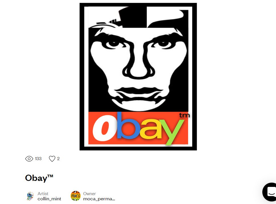 CollinsCustomIP's tweet photo. compy ded 💻💀. Driving to Sac today with Oskey.
0.33 bid on #Obay, but don't streess, would be rad to have @pan_danil as first-collector!
https://t.co/kjIBe6iqWQ
(didja see Danil's SR#1 went for almost 4 eth!!) https://t.co/U4yfpooySv