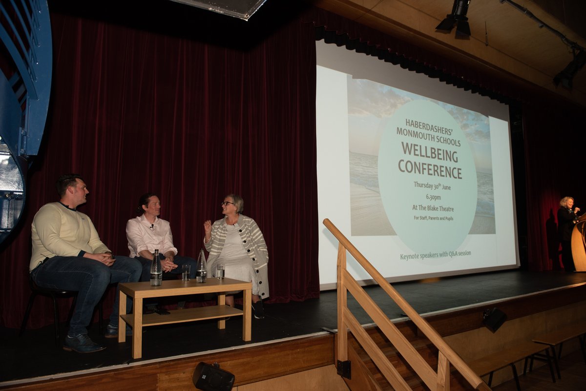 Habsmonmouth's tweet photo. An appreciative audience at the first Haberdashers’ Monmouth Schools Wellbeing Conference, heard about the importance of learning how to tackle mental health issues by being informed, direct and not being afraid to ask for help.
For the full story: https://t.co/WUpyhopLRP https://t.co/SNId1QT9fN