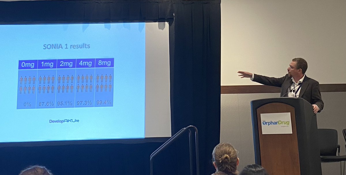 Listening to <a href="/nicksireau/">Nick Sireau</a> explaining about the importance of collaboration between Doctors, patients and companies as a model of successful drug development <a href="/OrphanConf/">World Orphan Drug Congress USA</a>
