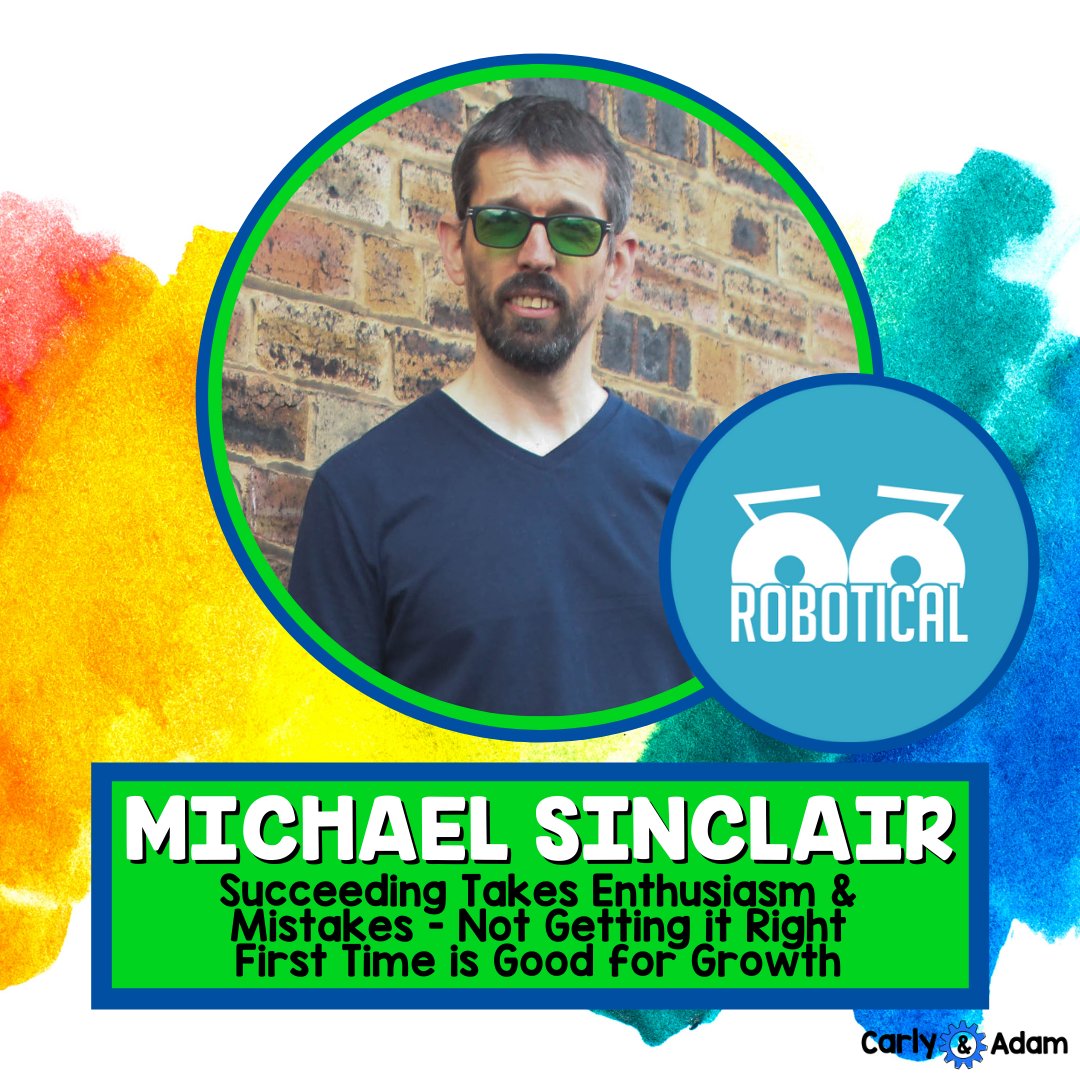 RoboticalLtd's tweet photo. 📢 Happening JULY 14-16!

Robotical will be hosting a very special webinar at @carlyandadam's Joy of STEM Teacher Summit.

Join @fillthegaplearn as he explores the benefits of making mistakes in the classroom: https://t.co/c0xT67JxMM

#theJoyofSTEM #STEMeducation #STEM https://t.co/52jYxNhf5q