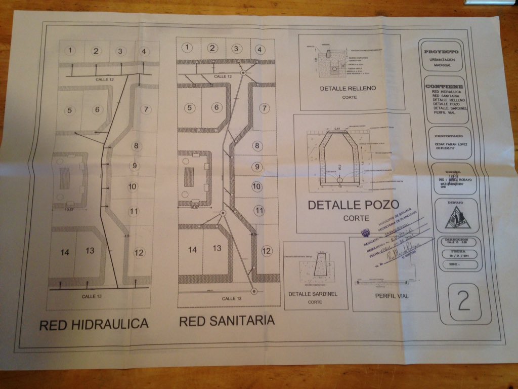 Sicuara's tweet photo. La Urbanización El Madrigal en el Barrio Pueblo Viejo cuenta con su plano aprobado por la Secretaría de Planeación de #Simijaca. https://t.co/Jf1tJRthkd