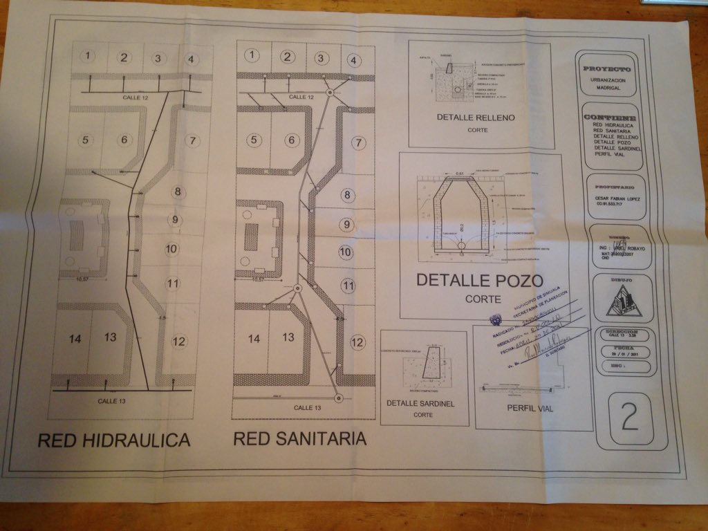 Sicuara's tweet photo. La Urbanización El Madrigal en el Barrio Pueblo Viejo cuenta con su plano aprobado por la Secretaría de Planeación de #Simijaca. https://t.co/Jf1tJRthkd
