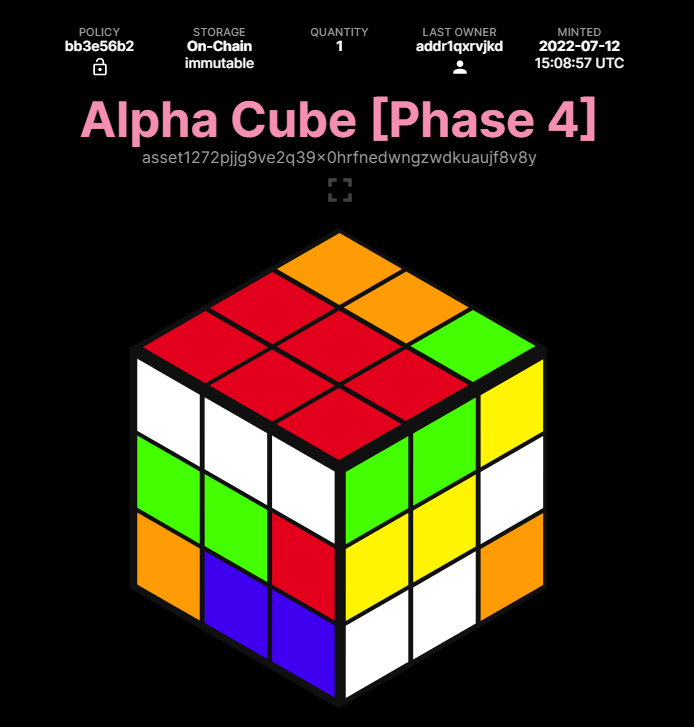 Cubes CNFT | Mint LIVE! tweet media