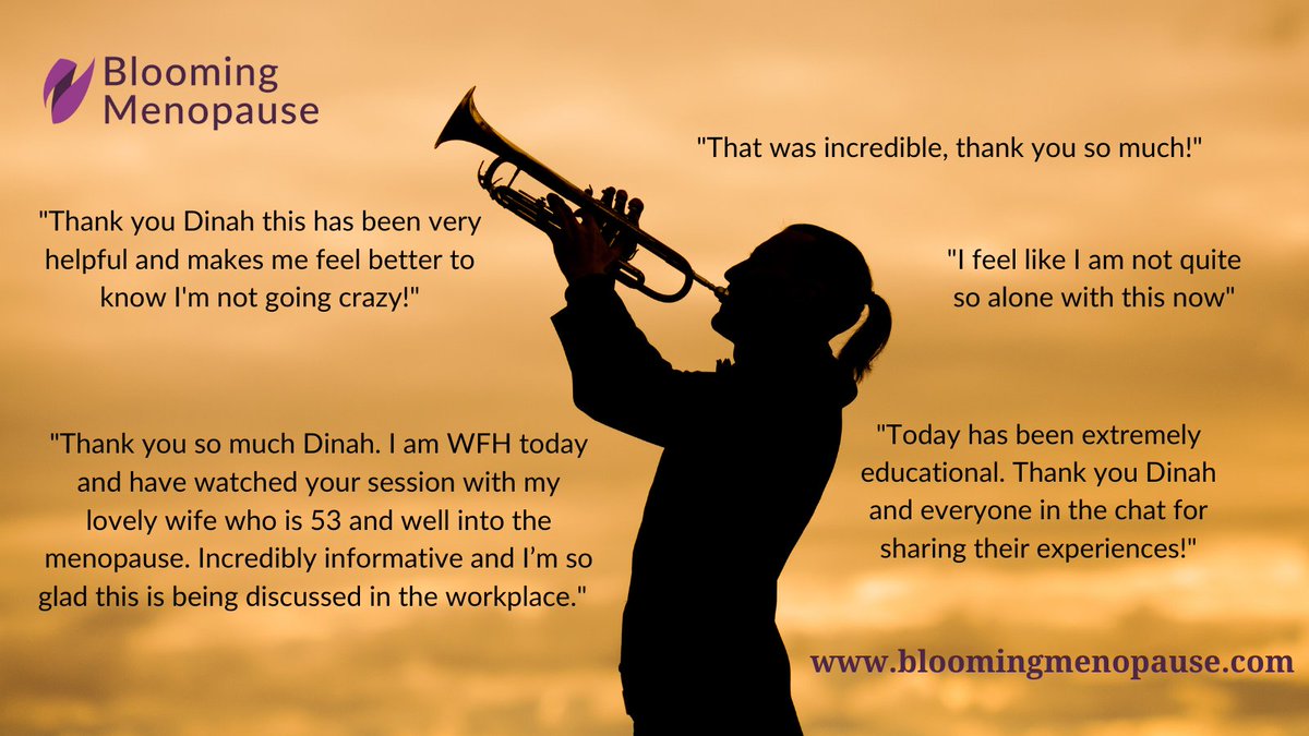 Blooming Menopause - creating inclusive workplaces tweet media