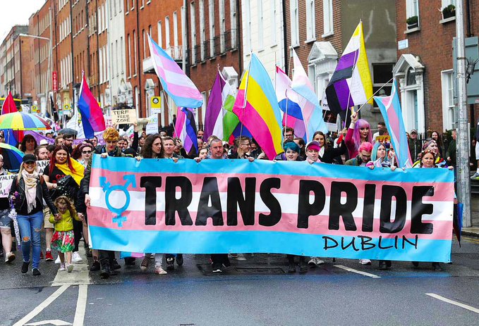 Now more than ever, we need your help.
If you can, please turn up to Trans Pride this Saturday July 16th, 2pm at The Garden of Remembrance, Dublin.
We need people to stand with us, in what’s been and continues to be, a horrific time for trans people.
Please come along 🏳️‍⚧️🏳️‍🌈