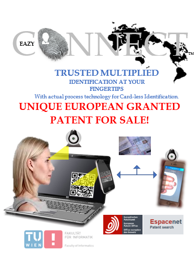 Eazyconnectorg's tweet photo. https://t.co/inIvPqcEss
TRUSTED MULTIPLIED BIOMETRIC-ID APP - GRANTED PATENT FOR SALE: #saas #pds2 #gameindustry #identity #fasterpayments #fintech #blockchain  #cybersecurity #cybercrime #biometrics #mobilpayment #payments #internetsecurity https://t.co/FJ6YNfyw78