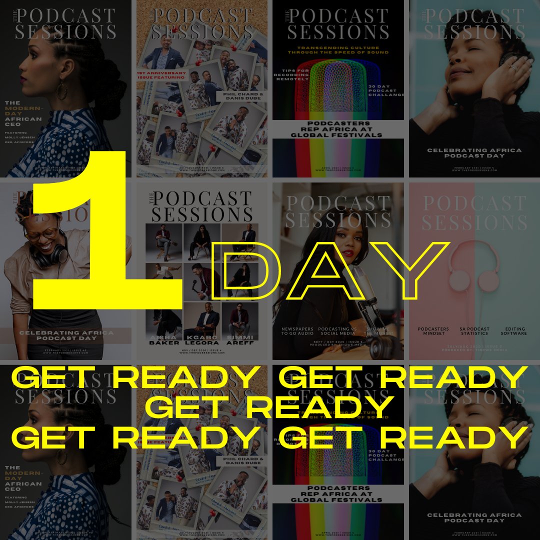 ARE YOU READY? 🎙

Tomorrow we reveal the Podcast Sessions' biggest cover stars yet!!

We'll give you a guess... They probably have the most expensive podcast production and definitely the most production staff. 

#thepodcastsessions #podcastsessions #podcastafrica #podnews