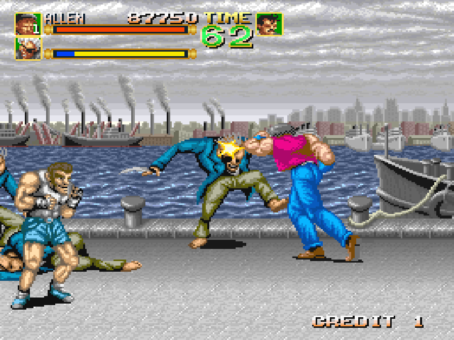 BuscandoElWarp's tweet image. El juego del día: #64thStreet (#Arcade)
Creador: #CPBrain en 1991.
Un gran clásico aunque increíblemente no muy conocido #beatemup detectivesco donde Rick y Allen deben rescatar a la hija de un millonario secuestrada, obteniendo información de la “investigación” entre cada nivel.