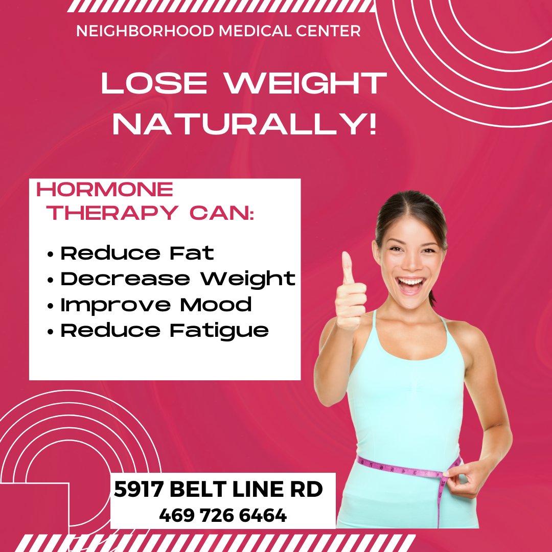 While testosterone is commonly associated with men, women also experience adverse effects as it declines. Weight gain, hard-to-lose weight, fatigue, listlessness, depression, and sleep disorders all can be alleviated with treatment.

#WeightLoss #FatLoss #Depression #Fatigue