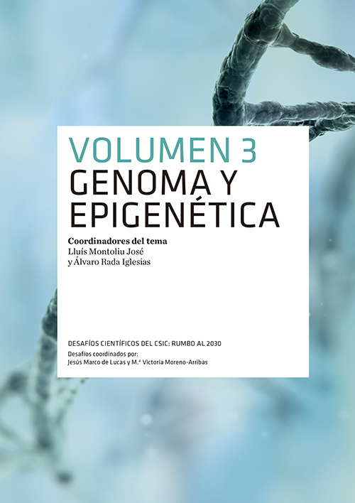 ESCiencia_CSIC's tweet photo. 📘Genoma y epigenética | @LluisMontoliu @RadaIglesiasLab (coord.)

[esp] https://t.co/lW7eUb9mqh

📘Genome &amp; epigenetics

[eng] https://t.co/n465AqcXNf

@EditorialCSIC 
#InAllLanguages #CienciaEnEspañol #LibrosBlancosCSIC #DesafiosCSIC https://t.co/vJkOVi8Sde