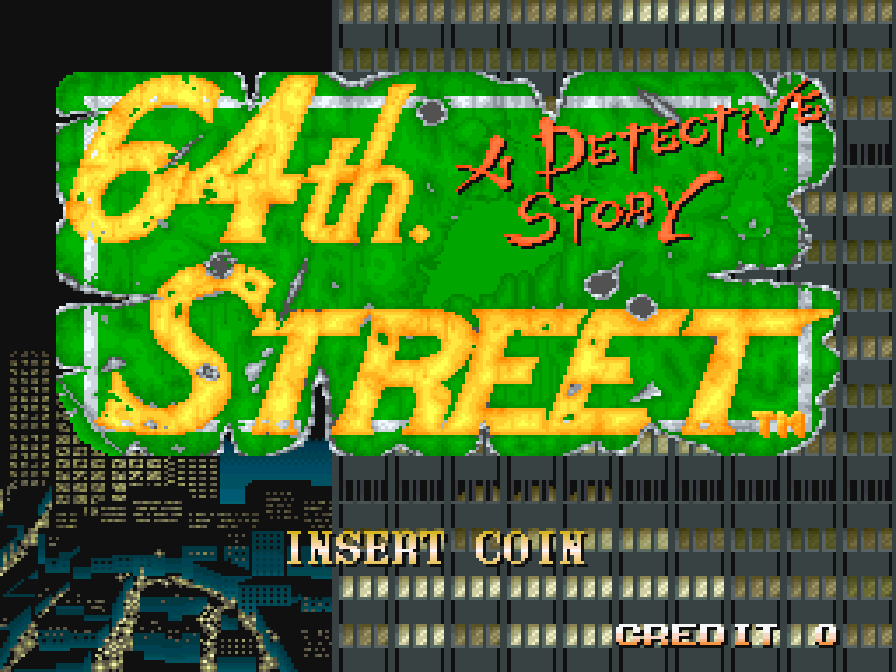 BuscandoElWarp's tweet image. El juego del día: #64thStreet (#Arcade)
Creador: #CPBrain en 1991.
Un gran clásico aunque increíblemente no muy conocido #beatemup detectivesco donde Rick y Allen deben rescatar a la hija de un millonario secuestrada, obteniendo información de la “investigación” entre cada nivel.