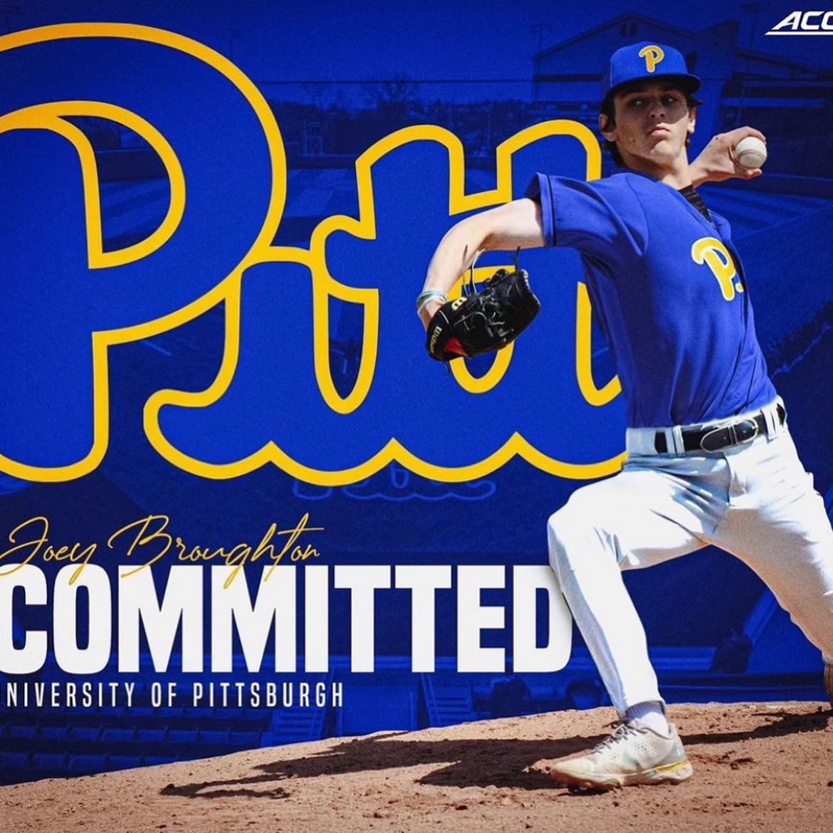 broughton_joey's tweet photo. I’m honored to announce that I am continuing my academic and athletic career at the University of Pittsburgh. I would like to give a special thanks to my coaches and mentors for always putting me in a position to succeed and pushing me to be the best @Pitt_BASE https://t.co/Wo0cPdziCy