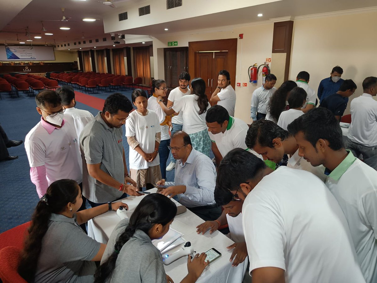EzeRxHealth's tweet photo. Preventive Healthcare Is The Need Of An Hour.
EzeRx conducted a health screening camp at The Institute of Chartered Accountants of India - Bhubaneswar on National CA Day.
#nationalCADay #preventivehealthcare #noninvasive #EzeCheck https://t.co/SUTaDr9iME