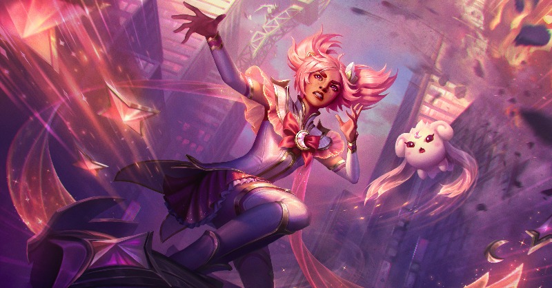 LeagueOfLegends's tweet photo. Nemeses beware—the #StarGuardians are here.