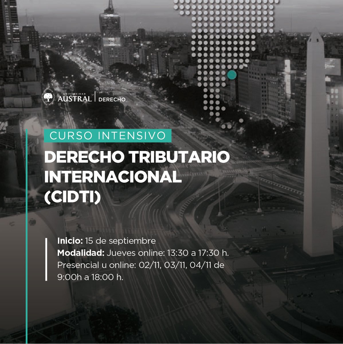 AustralDerecho's tweet photo. 📣 ¡Inscripciones abiertas! Atención profesionales de #LatAm e #Iberomérica 🌎, ya hemos comenzado con el proceso de admisión para el Curso Intensivo de Derecho Tributario Internacional, #CIDTI2022

📌 Descargá más información > https://t.co/udD4BVtaYA

#SomosAustral https://t.co/ETQJ7ZCPBw