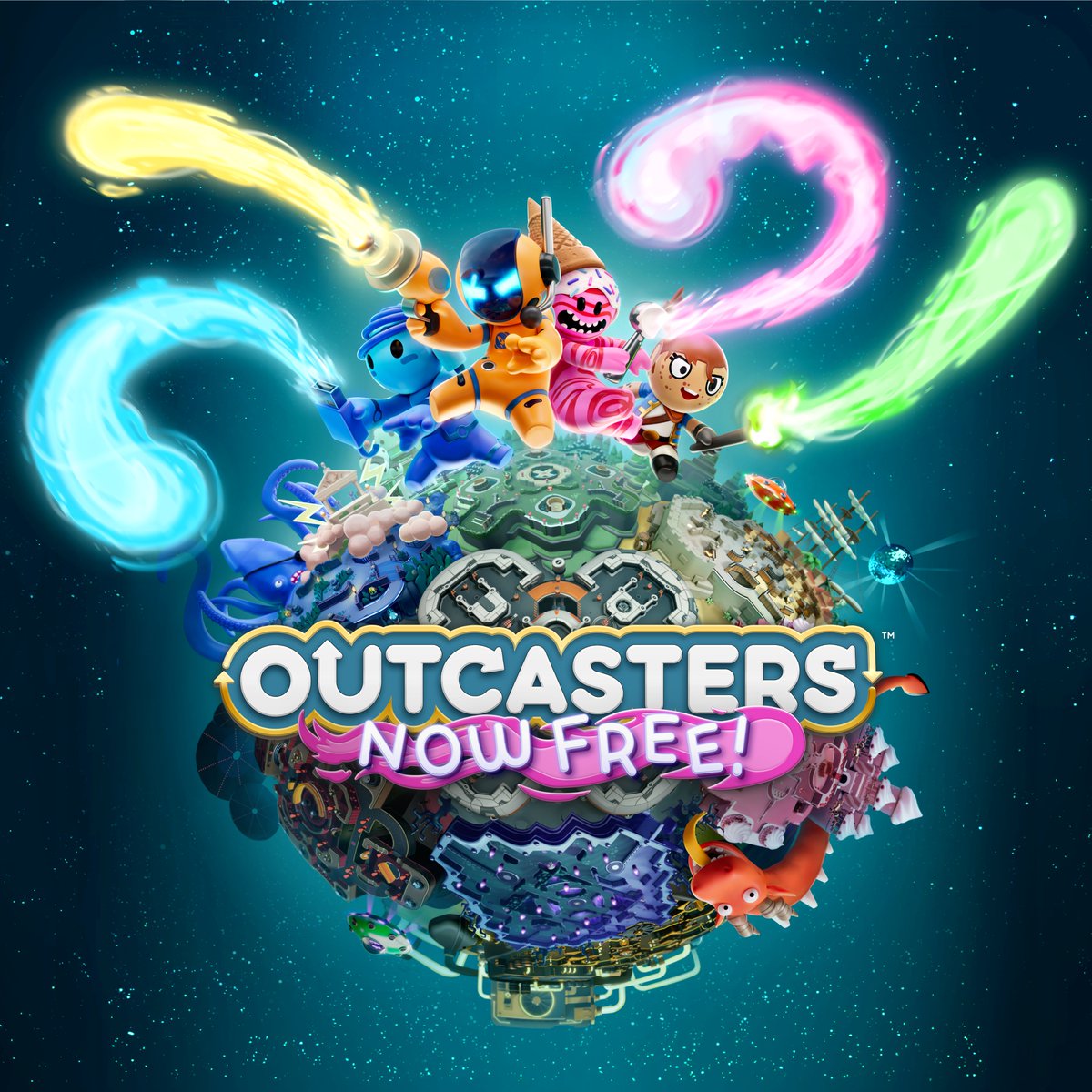 Outcasters is now free on <a href="/GoogleStadia/">Stadia ☁️🎮</a> for everyone, whether they have a Stadia Pro account or not!

This is our love letter to Outcasters and the Stadia community, as we shift our focus to other games in the studio.

Find out more:
splashdamage.com/news/outcaster…