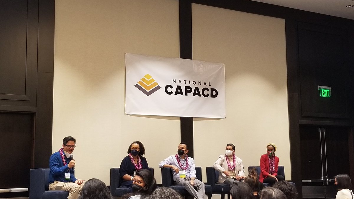 RoseEllenE's tweet photo. Such an honor to hear from @NonprofitAF today at National @CAPACD Convention in Seattle today. As well as @liberation_gen @Right2CityGP @LTSC #nationalcapacd22 https://t.co/tdz5J5OrRp