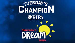 RIPA & Associates, LLC (@ripaassociates) on Twitter photo Don't forget to tune in tonight at 7:10 PM EST! ⚾
Before every Tuesday home game, the <a href="/RaysBaseball/">Tampa Bay Rays</a> recognizes a child from the <a href="/MakeAWish/">Make-A-Wish America</a> Foundation & <a href="/ChildDreamFund/">Children's Dream Fund</a> as a part of the “Tuesday’s Champion” program, presented by <a href="/RIPAAssociates/">RIPA & Associates, LLC</a>. Don't forget to tune in tonight at 7:10 PM EST! ⚾
Before every Tuesday home game, the <a href="/RaysBaseball/">Tampa Bay Rays</a> recognizes a child from the <a href="/MakeAWish/">Make-A-Wish America</a> Foundation & <a href="/ChildDreamFund/">Children's Dream Fund</a> as a part of the “Tuesday’s Champion” program, presented by <a href="/RIPAAssociates/">RIPA & Associates, LLC</a>.