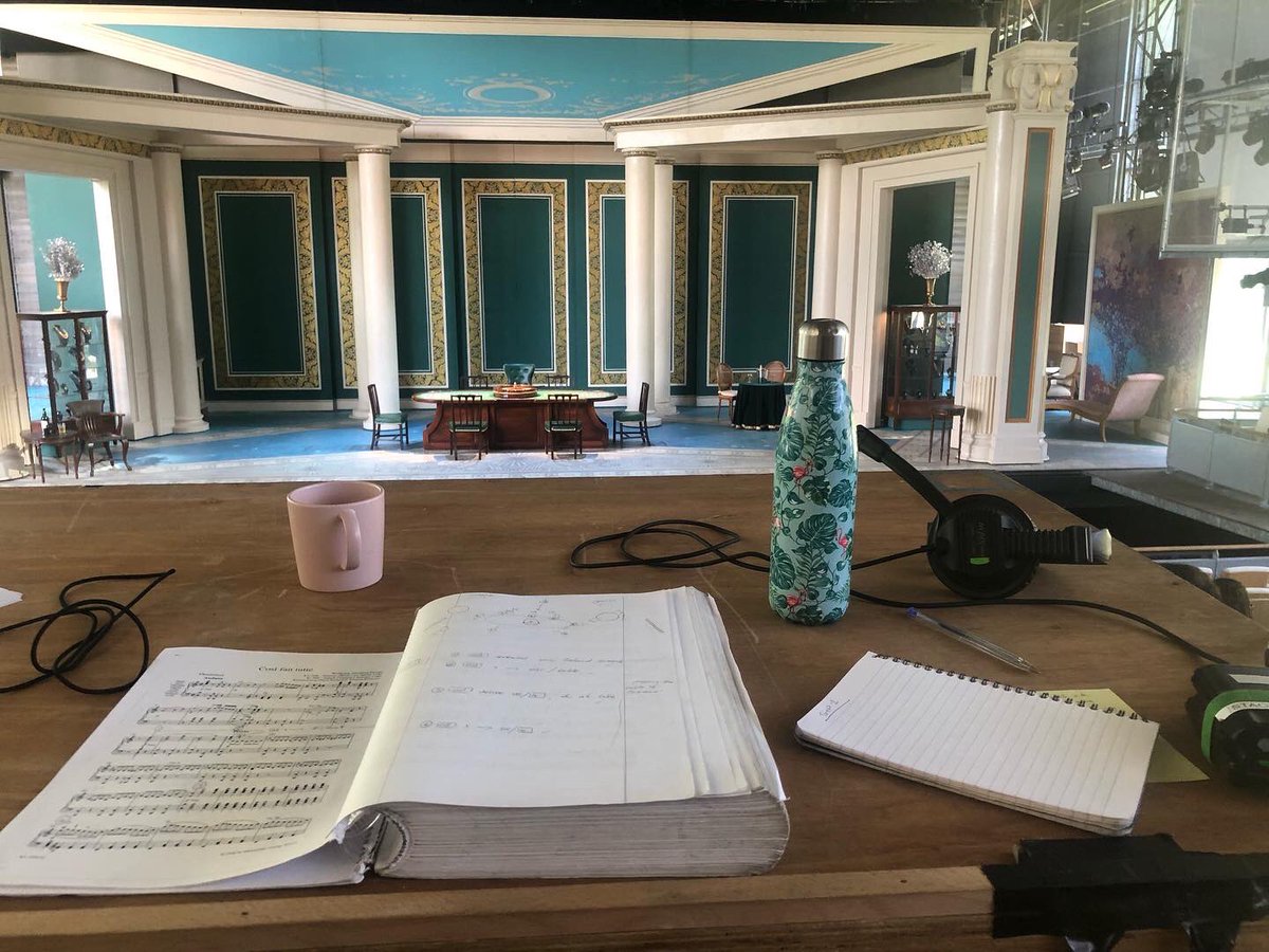 sophie_gilpin's tweet photo. All set for @GarsingtonOpera #OperaFirstCosi. So proud of our covers who all did a brilliant job in our stage & pianos yesterday ๐งก
#opera #OperaDirector #CosiFanTutte #SchoolsMatinee https://t.co/D6q5zMSLjV