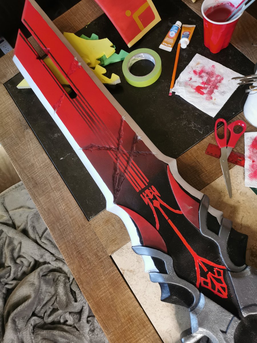 GrrrmieStudio's tweet photo. Wolf's gravestone progress for anime North! #wolfsgravestone #genshintwt https://t.co/ktldtI36cZ