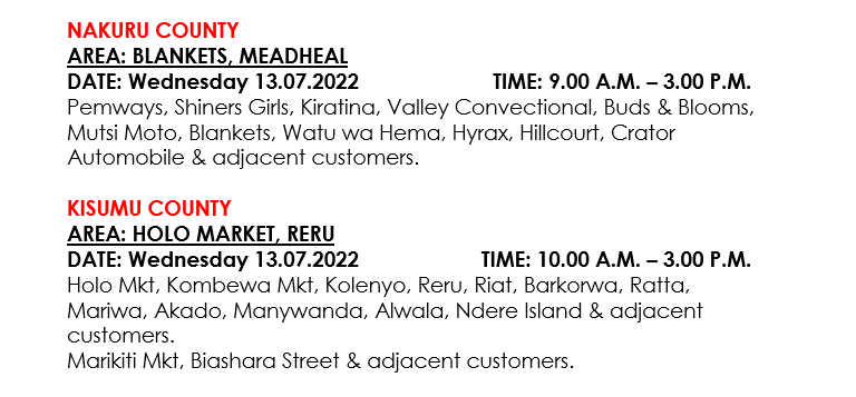 Kenya Power tweet media