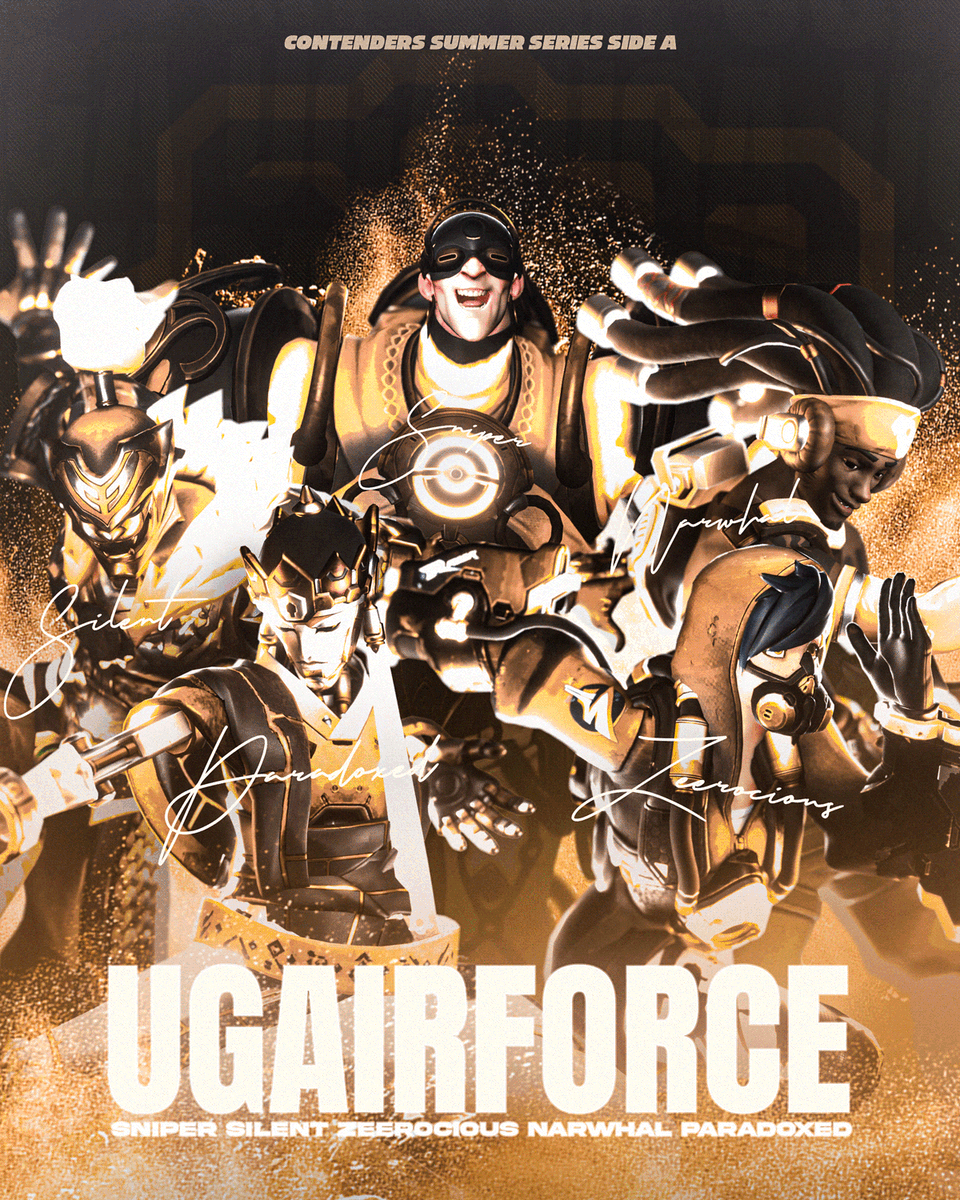 ✊⛱️WELCOME OUR 2022 CONTENDERS SUMMER SERIES ROSTER⛱️✊

🙀<a href="/Sniper_OW/">sniper</a> 
🧢<a href="/Zeerocious/">Zeerocious</a> 
💀@owsilent
🌍<a href="/NarwhalOW/">Narwhal</a> 
🥃@ParadoxedOW